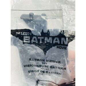 McDonald's The Lego Batman Movie Batman Black Viewer Kid's Meal Toy NIP #2